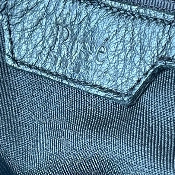 Camel Brown Fringe Leather Tote Bag Oversized Slouchy Boho Hobo Neutral - Picture 8 of 17